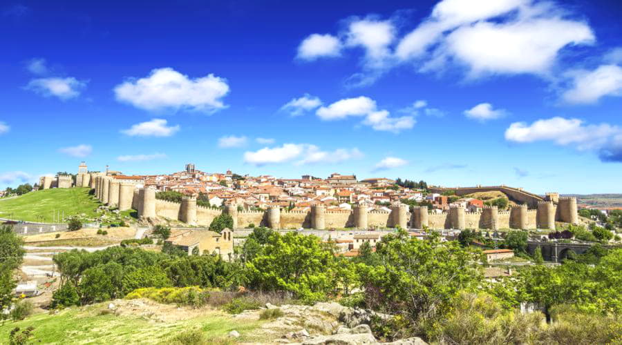 Nejlepší možnosti pronájmu aut v Ávile